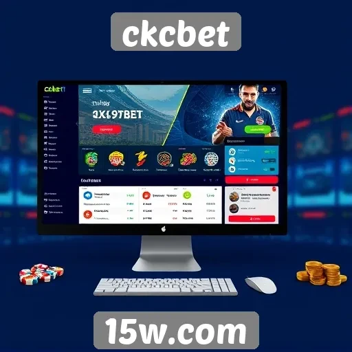 Explorando a interface do usuário do site CKCBet